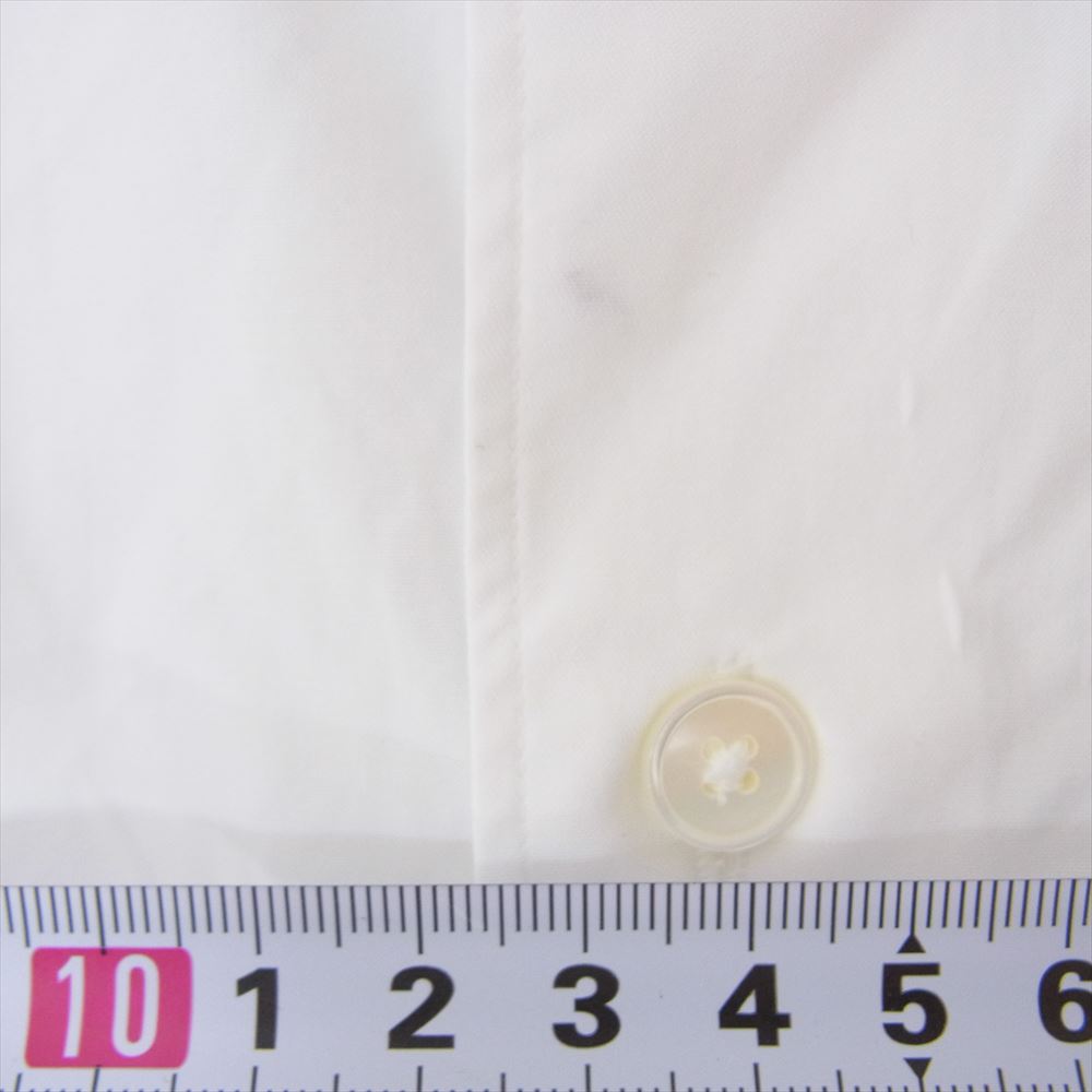 AURALEE オーラリー 23SS A23SS01TN WASHED FINX TWILL SHIRT ウォッシュド フィンクス ツイル レギュラーカラー 長袖シャツ ホワイト系 4【中古】