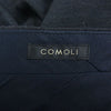 COMOLI コモリ 20SS R01-03001 ウール 2タックパンツ スラックス テーパード ブラック系 1【中古】