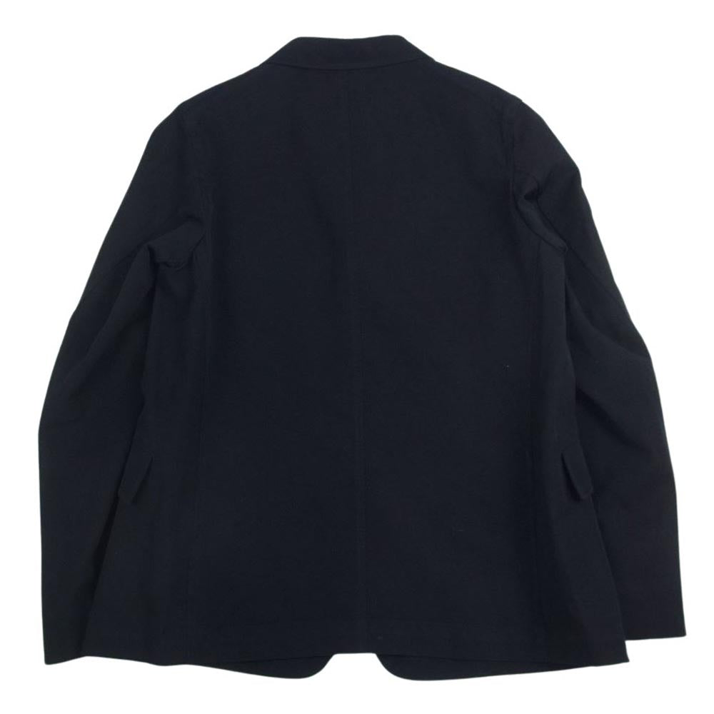 COMOLI コモリ 18AW N03-01001 ウール ギャバ ジャケット テーラードジャケット ブラック系 1【中古】