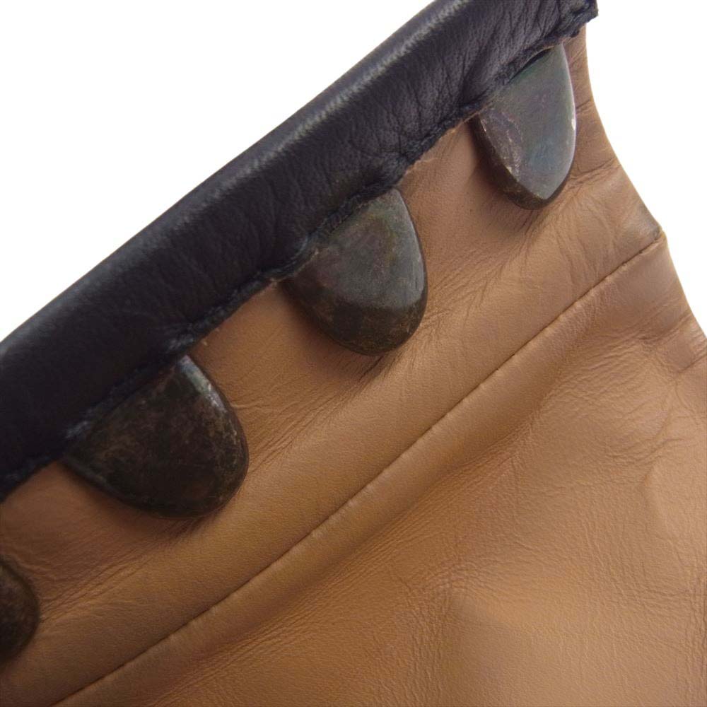 MAISON MARGIELA メゾンマルジェラ 12SS S38WU0184 TABI 足袋 レザー ブーツ チャンキーヒール ブラック系 37【中古】