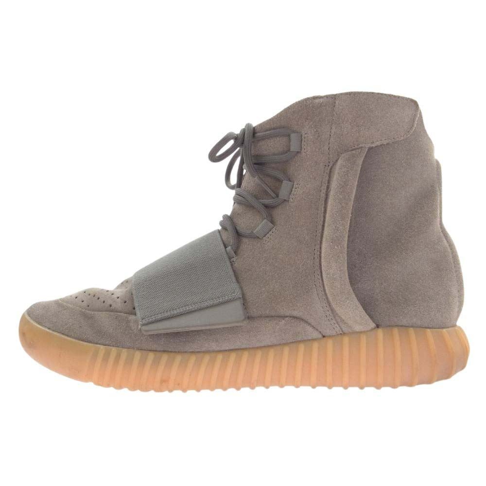 YEEZY BOOST イージーブースト BB1840 750 Light Grey Glow In The Dark ライト グレー グロー イン ザ ダーク ハイカット サイドジップ スニーカー グレー系 29cm【中古】