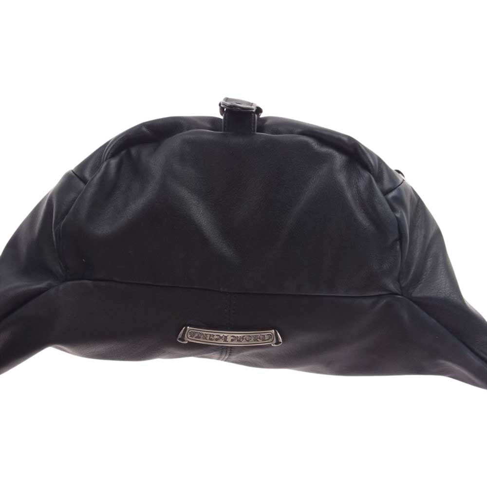 CHROME HEARTS クロムハーツ（原本有） SNAT PACK NO1 BJS スナットパック ガンスリンガーベルト レザー ウエストバッグ ボディーバッグ ブラック系【中古】