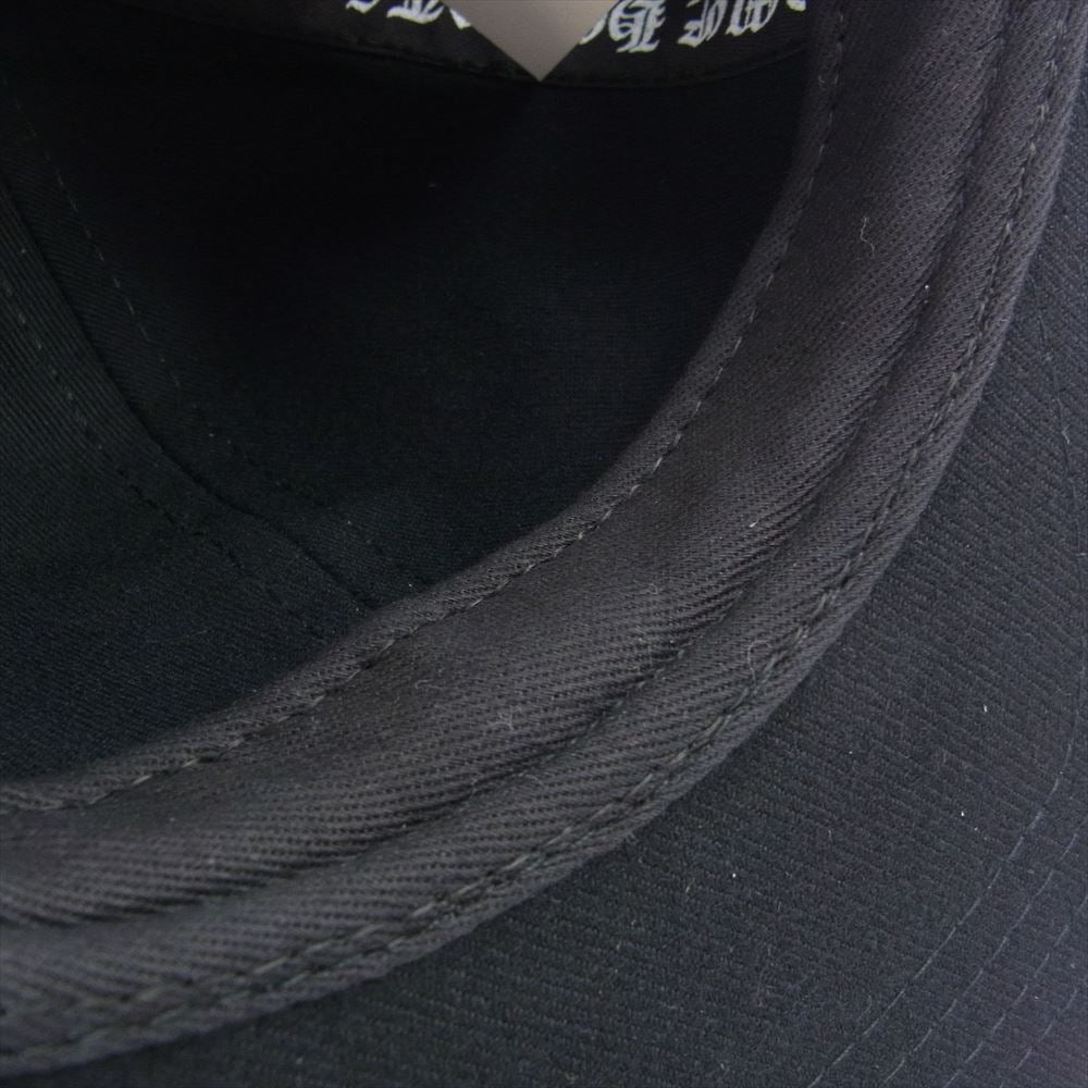 CHROME HEARTS クロムハーツ（原本無） Horseshoe Baseball Cap ホースシュー ベースボール キャップ 帽子 ブラック系 58.7cm【極上美品】【中古】