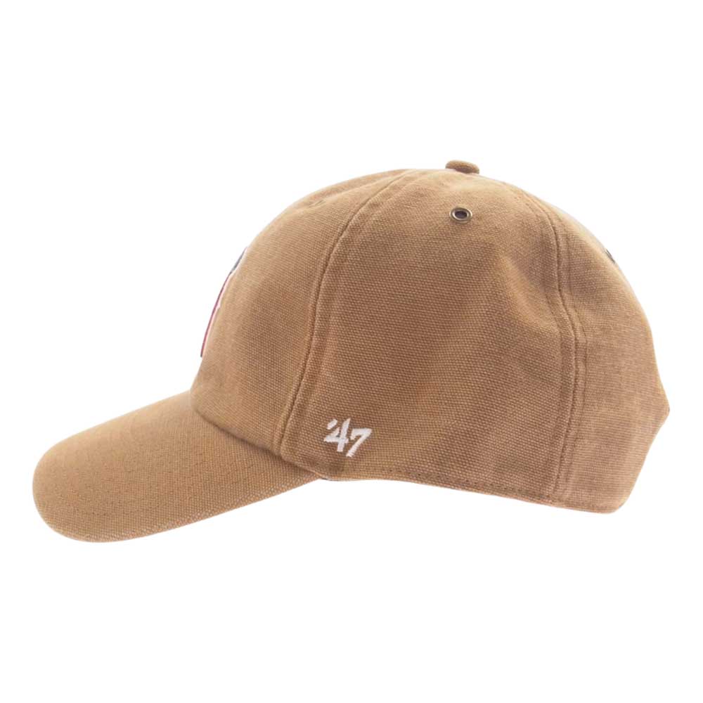 Carhartt カーハート × NEW ERA ニューエラ LOS ANGELES エンゼルス キャップ ブラウン系【中古】