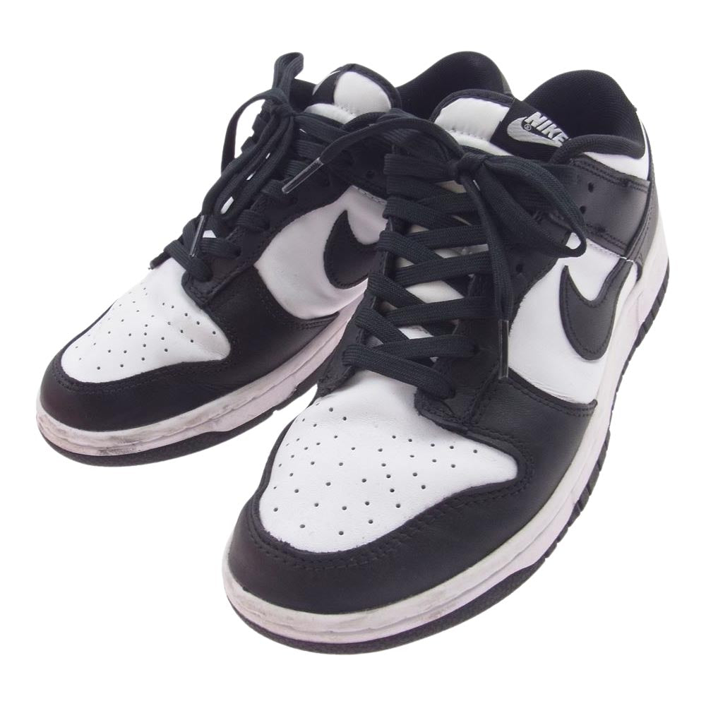 NIKE ナイキ DD1391-100 Dunk Low Retro ダンク ロー レトロ スニーカー ホワイト系 ブラック系 26cm【中古】