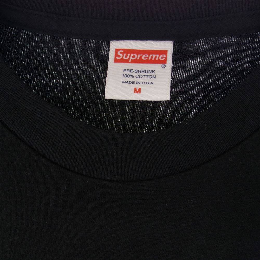 Supreme シュプリーム 23SS Business Tee ビジネス ロゴ Tシャツ ブラック系 M【中古】