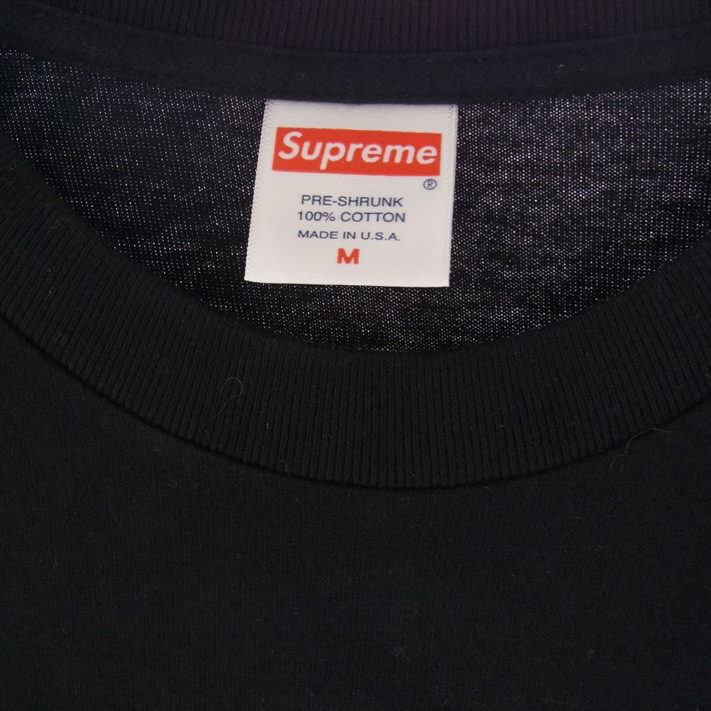Supreme シュプリーム 23SS Smoke Tee スモーク半袖 Tシャツ ブラック系 M【中古】