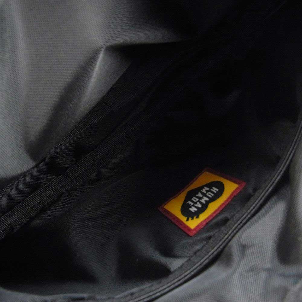 HUMAN MADE ヒューマンメイド Military Pouch ミリタリー ポーチ ショルダー バッグ ブラック系【美品】【中古】