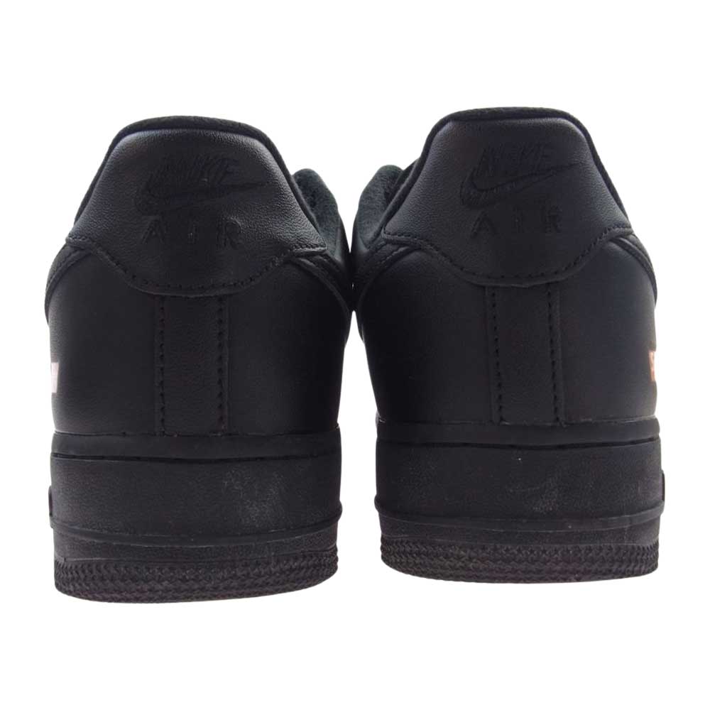 Supreme シュプリーム CU9225-001 × Nike Air Force 1 Low ナイキ エアフォース1 ロー スニーカー ブラック系 25.5cm【中古】