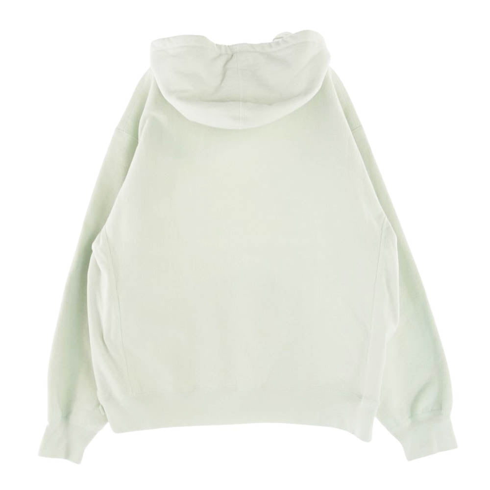 Supreme シュプリーム 23AW Box Logo Hooded Sweatshirt ボックスロゴ フード パーカー スウェット ライトグリーン系 M【中古】