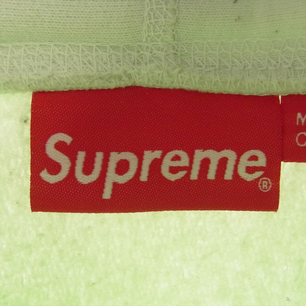 Supreme シュプリーム 23AW Box Logo Hooded Sweatshirt ボックスロゴ フード パーカー スウェット ライトグリーン系 M【中古】