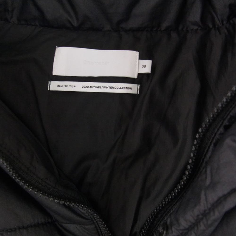 GRAPHPAPER グラフペーパー 23AW GL233-30057 PERTEX QUANTUM Insulated Puffer Jacket 中綿ジャケット ブラック系 00【中古】