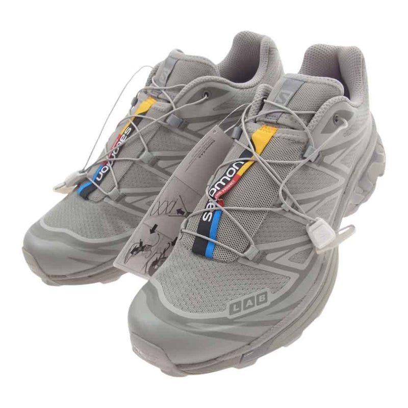 salomon サロモン 474448 XT-6 GORE-TEX ゴアテックス スニーカー L4744480030 グレー系 27cm【極上美品】【中古】