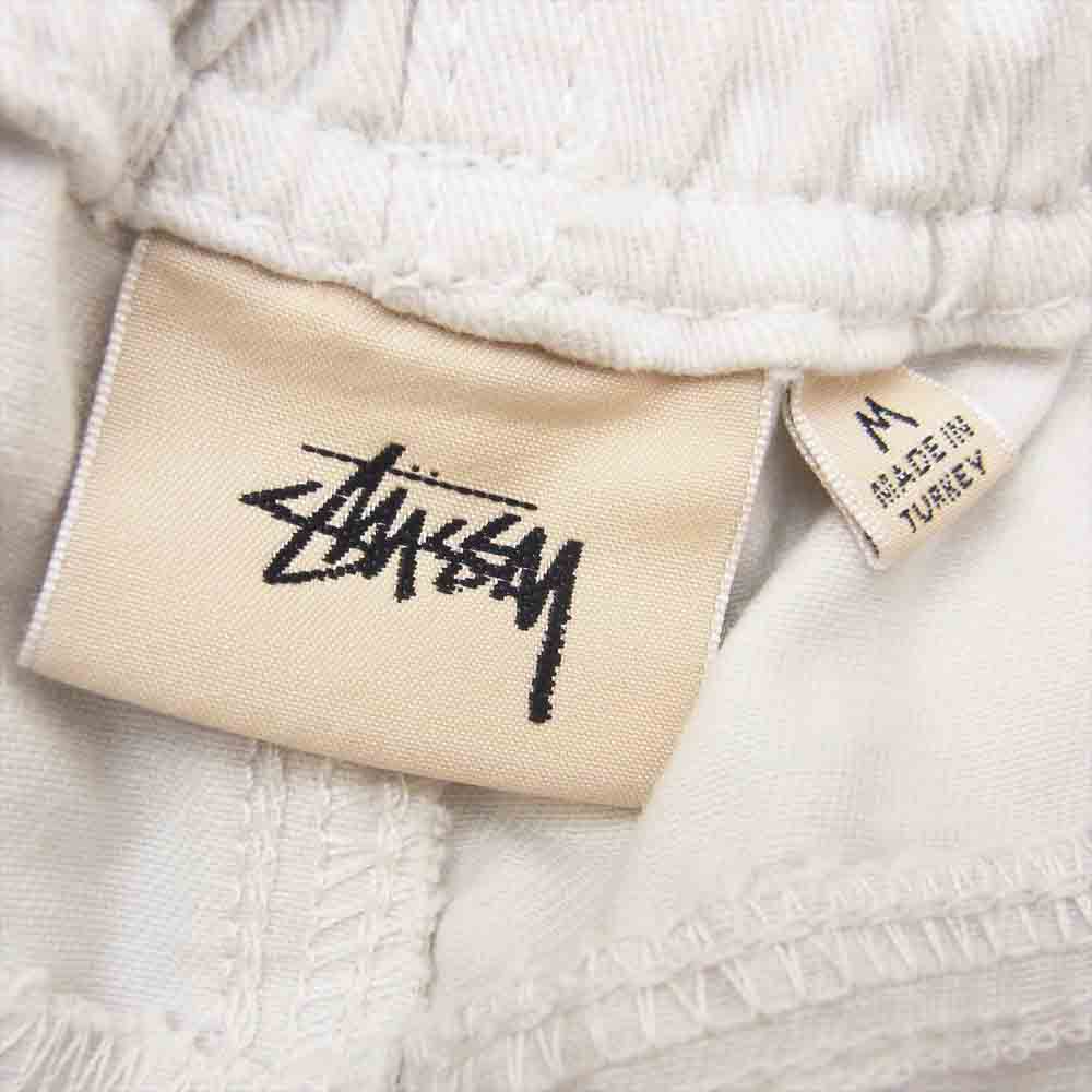 STUSSY ステューシー 112282 Brushed Beach short pant ビーチ ショート パンツ ホワイト系 M【中古】