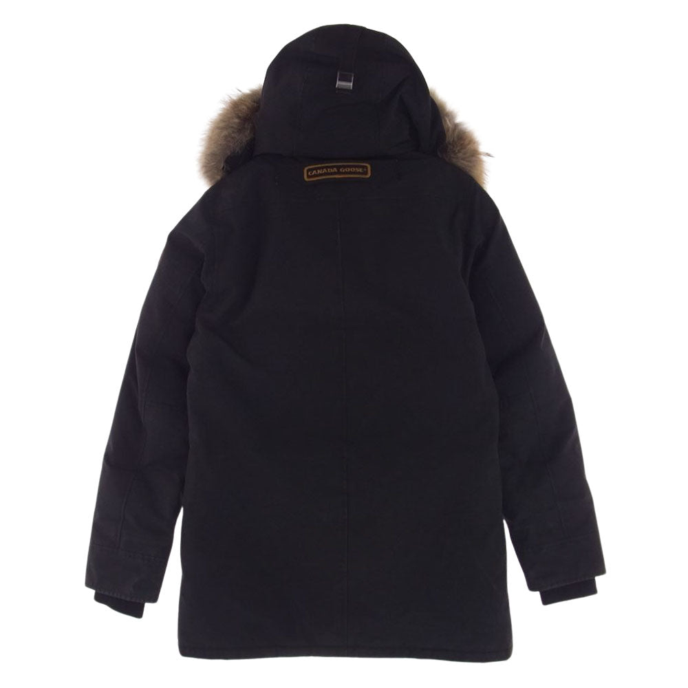 CANADA GOOSE カナダグース 3438JM サザビーリーグタグ JASPER PARKA ジャスパー パーカ ファー付き ダウン ジャケット ブラック系 S【中古】