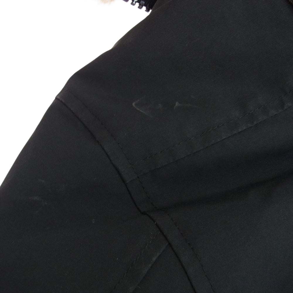 CANADA GOOSE カナダグース 3438JM サザビーリーグタグ JASPER PARKA ジャスパー パーカ ファー付き ダウン ジャケット ブラック系 S【中古】