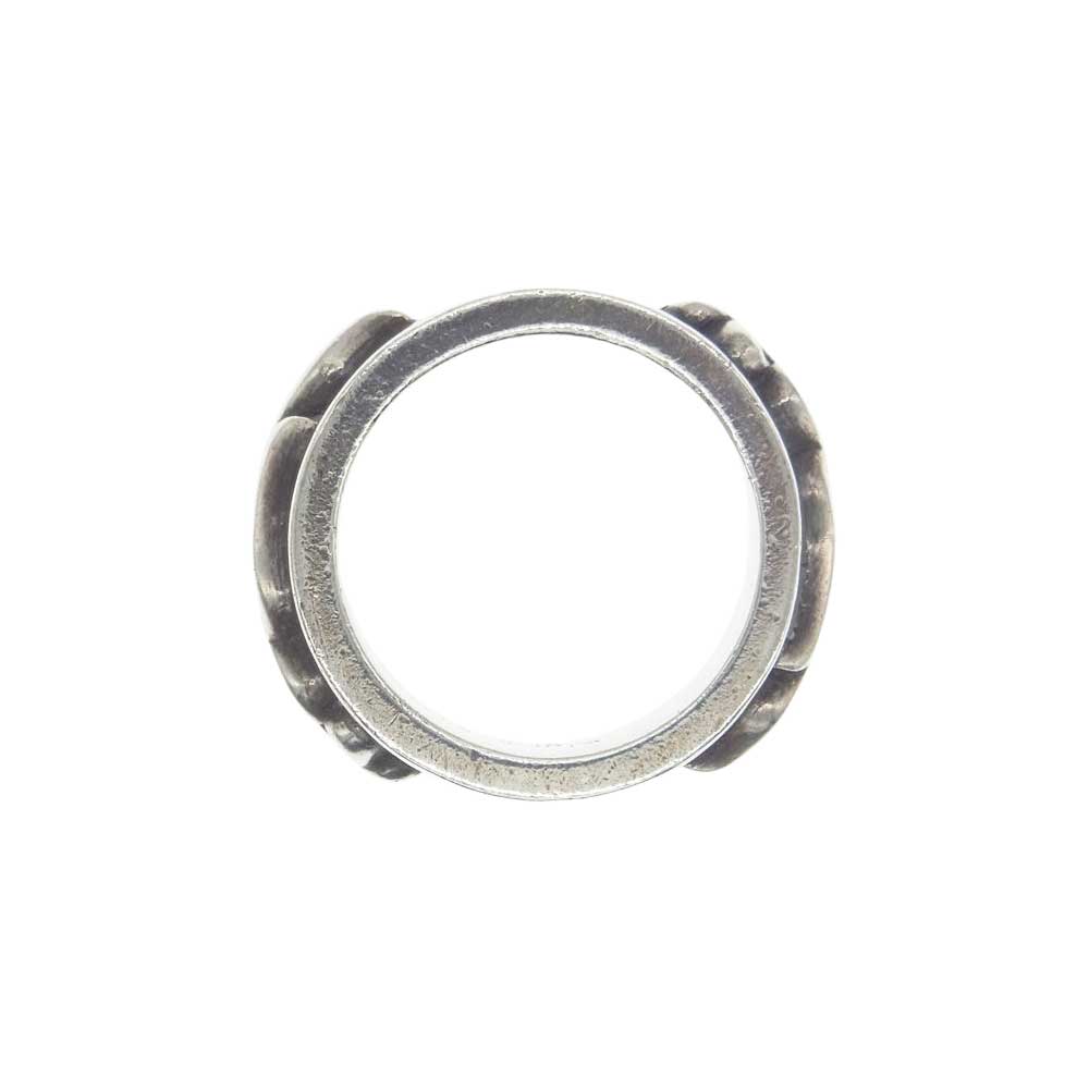 CHROME HEARTS クロムハーツ（原本有） DBL NARROW VINE BAND ダブル ナロー ヴァイン バンド リング シルバー系 22.5号【中古】