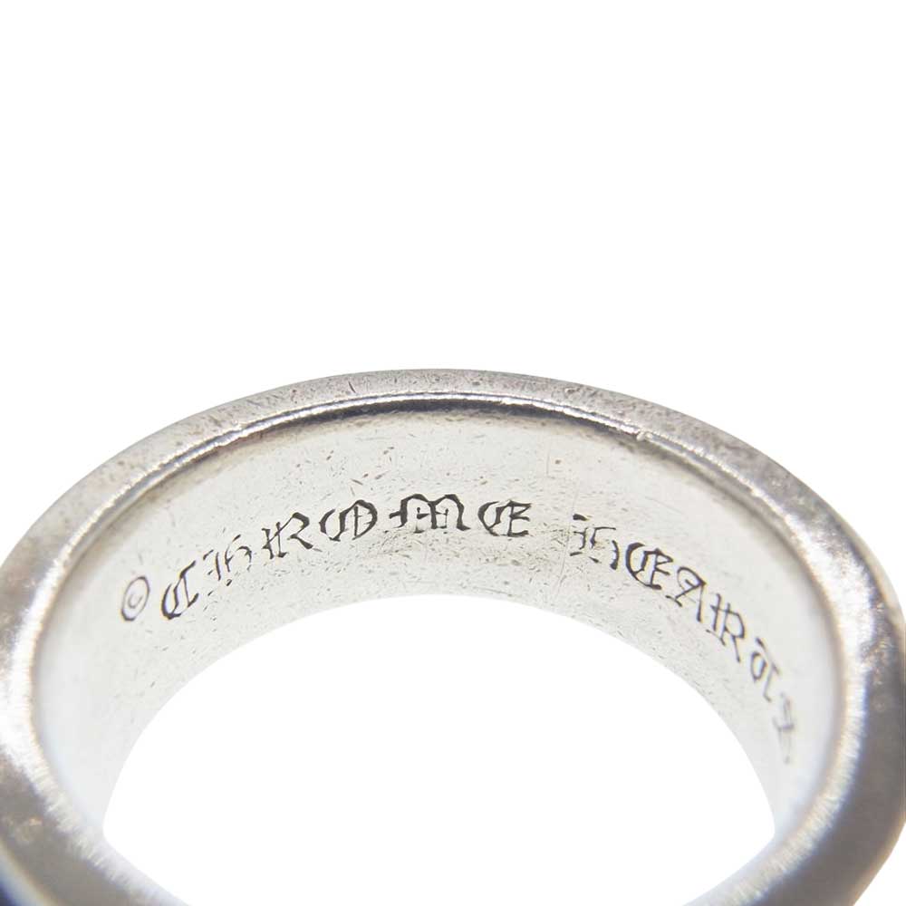 CHROME HEARTS クロムハーツ（原本有） DBL NARROW VINE BAND ダブル ナロー ヴァイン バンド リング シルバー系 22.5号【中古】