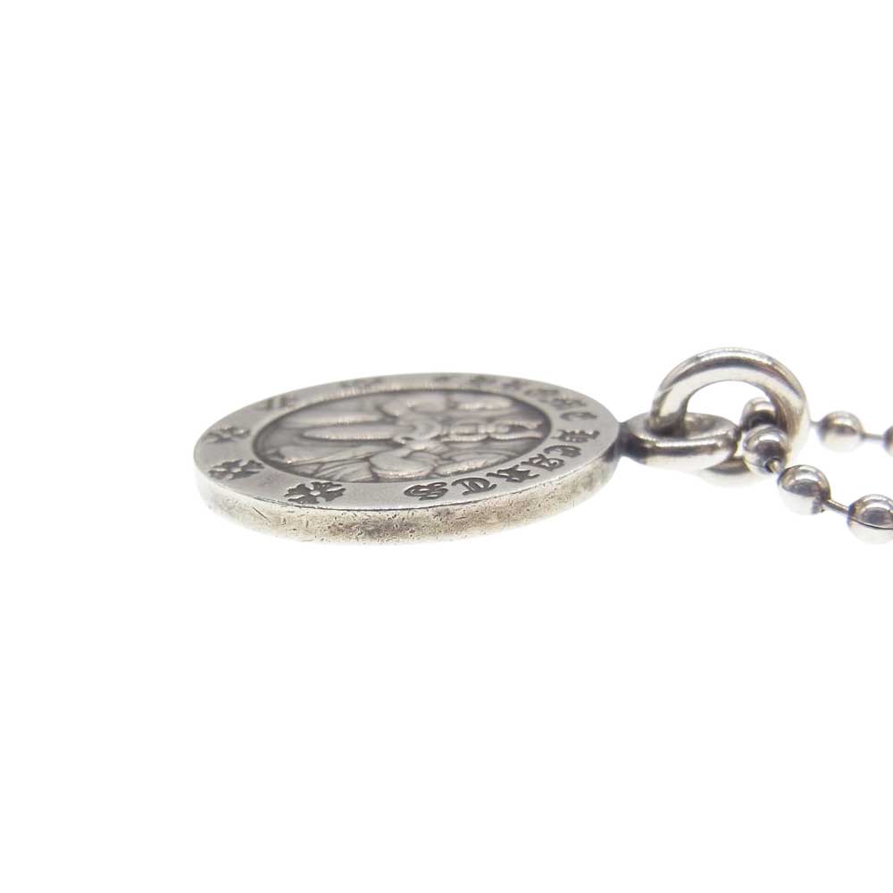 CHROME HEARTS クロムハーツ（原本有） CHRM ANGL MDL エンジェル メダルチャーム V2 シルバー ネックレストップ  シルバー系【中古】