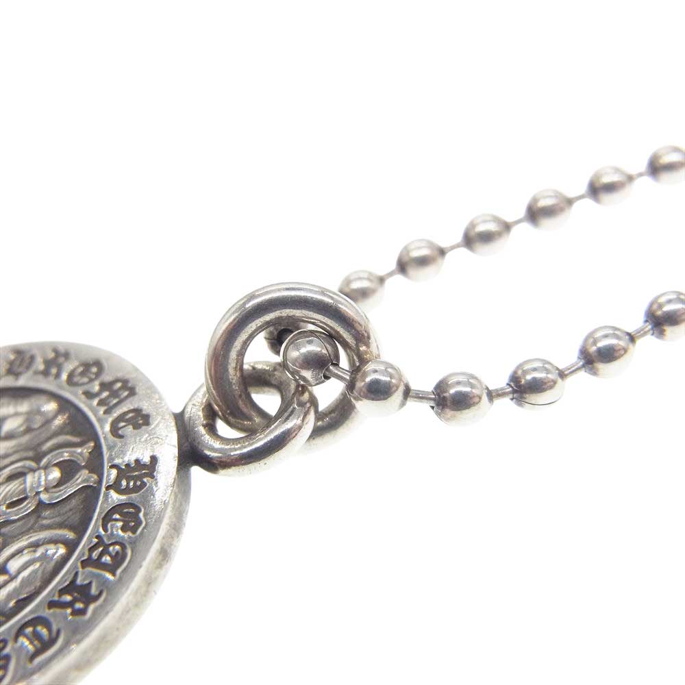 CHROME HEARTS クロムハーツ（原本有） CHRM ANGL MDL エンジェル メダルチャーム V2 シルバー ネックレストップ  シルバー系【中古】
