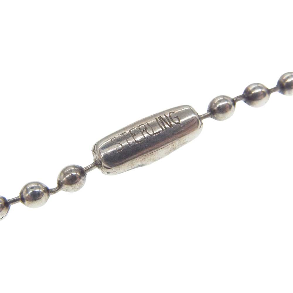 CHROME HEARTS クロムハーツ（原本有） CHRM ANGL MDL エンジェル メダルチャーム V2 シルバー ネックレストップ  シルバー系【中古】