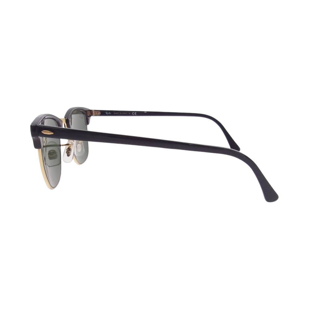 Ray-Ban レイバン W0365 CLUBMASTER クラブマスター ウェリントン サングラス アイウェア ブラック系 51□21-145【中古】