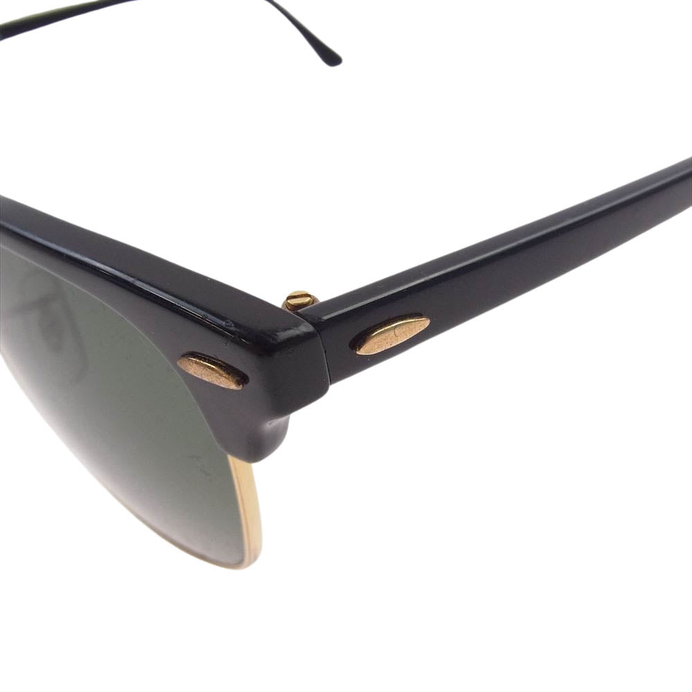 Ray-Ban レイバン W0365 CLUBMASTER クラブマスター ウェリントン サングラス アイウェア ブラック系 51□21-145【中古】