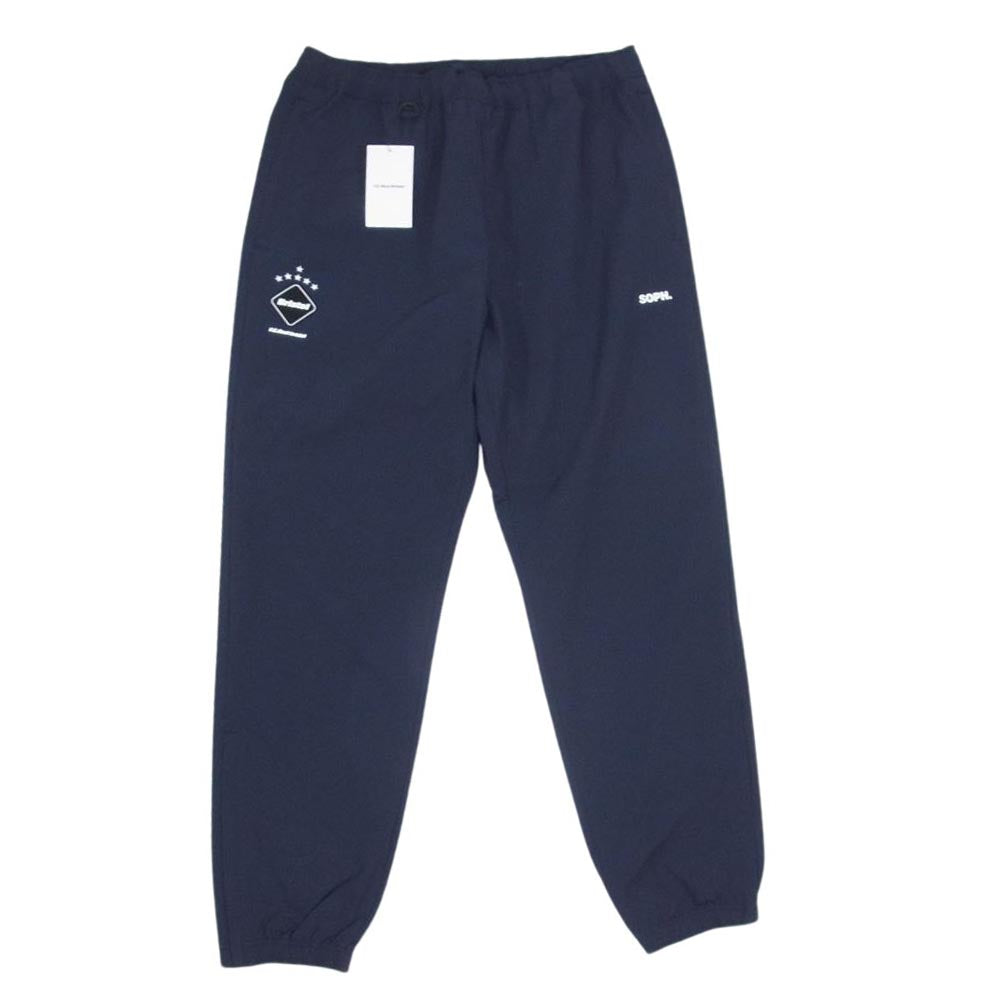 F.C.R.B. エフシーアールビー FCRB-240020 TEAM TRACK PANTS チーム トラック パンツ ネイビー系 L【新古品】【未使用】【中古】