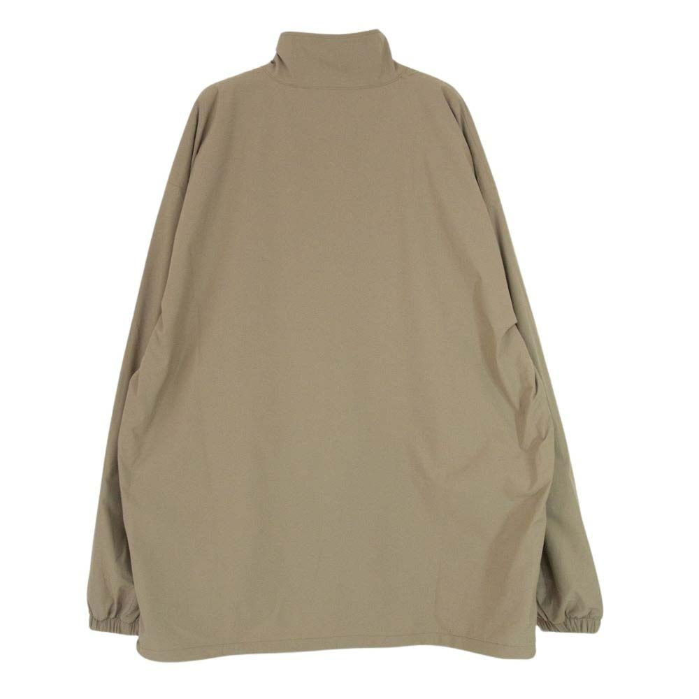 F.C.R.B. エフシーアールビー 24SS FCRB-240055 VENTILATION LOGO TRAINING JACKET ベンチレーション トレーニング ジャケット ベージュ系 L【極上美品】【中古】