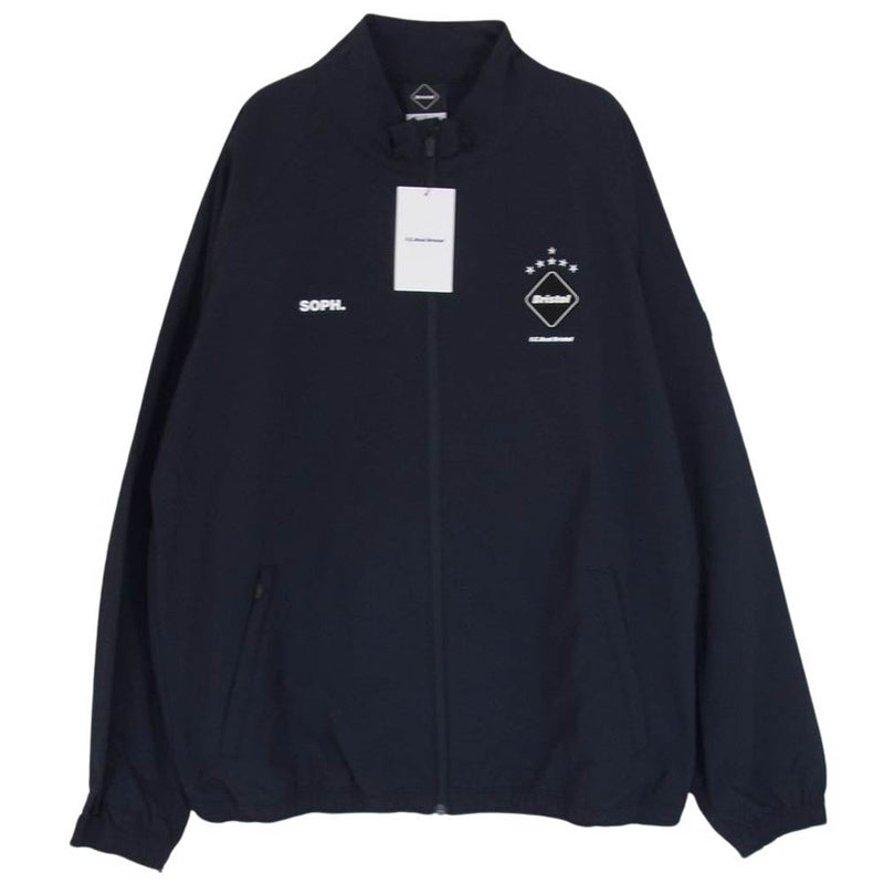 F.C.R.B. エフシーアールビー FCRB-240019 TEAM TRACK JACKET トラック ジャケット ネイビー系 L【新古品】【未使用】【中古】