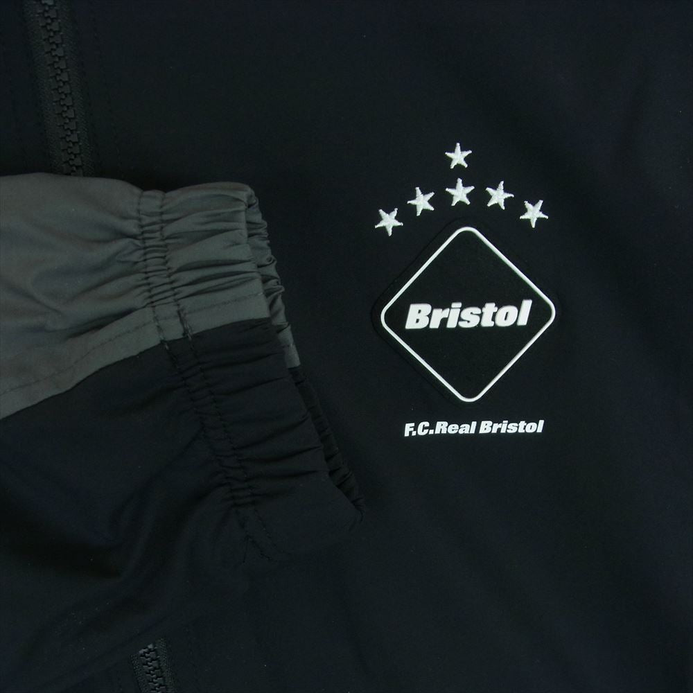 F.C.R.B. エフシーアールビー FCRB-240017 LONG TAIL PRACTICE JACKET ロング テール プラクティス ジャケット ブラック系 グレー系 S【新古品】【未使用】【中古】