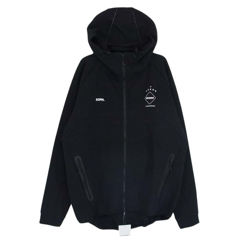 F.C.R.B. エフシーアールビー FCRB-240044 VENTILATION TRAINING HOODIE ベンチレーション トレーニング フーディ ジャケット ブラック系 L【極上美品】【中古】