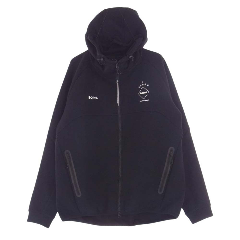 F.C.R.B. エフシーアールビー FCRB-240044 VENTILATION TRAINING HOODIE ベンチレーション トレーニング フーディ ジャケット XL ブラック系 XL【極上美品】【中古】