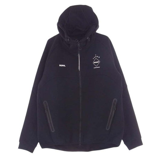 F.C.R.B. エフシーアールビー FCRB-240044 VENTILATION TRAINING HOODIE ベンチレーション トレーニング フーディ ジャケット XL ブラック系 XL【極上美品】【中古】