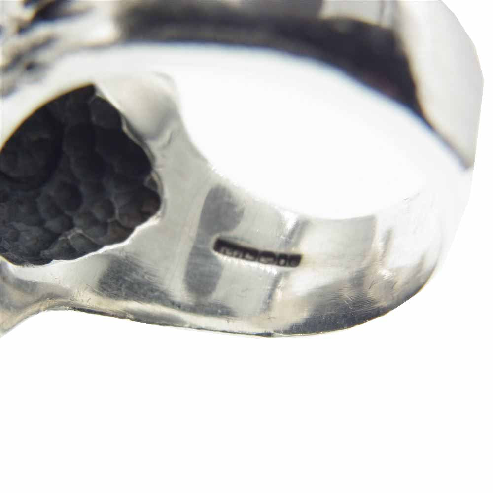 THE GREAT FROG グレートフロッグ ウルフ ヘッド リング シルバー系 16号【中古】