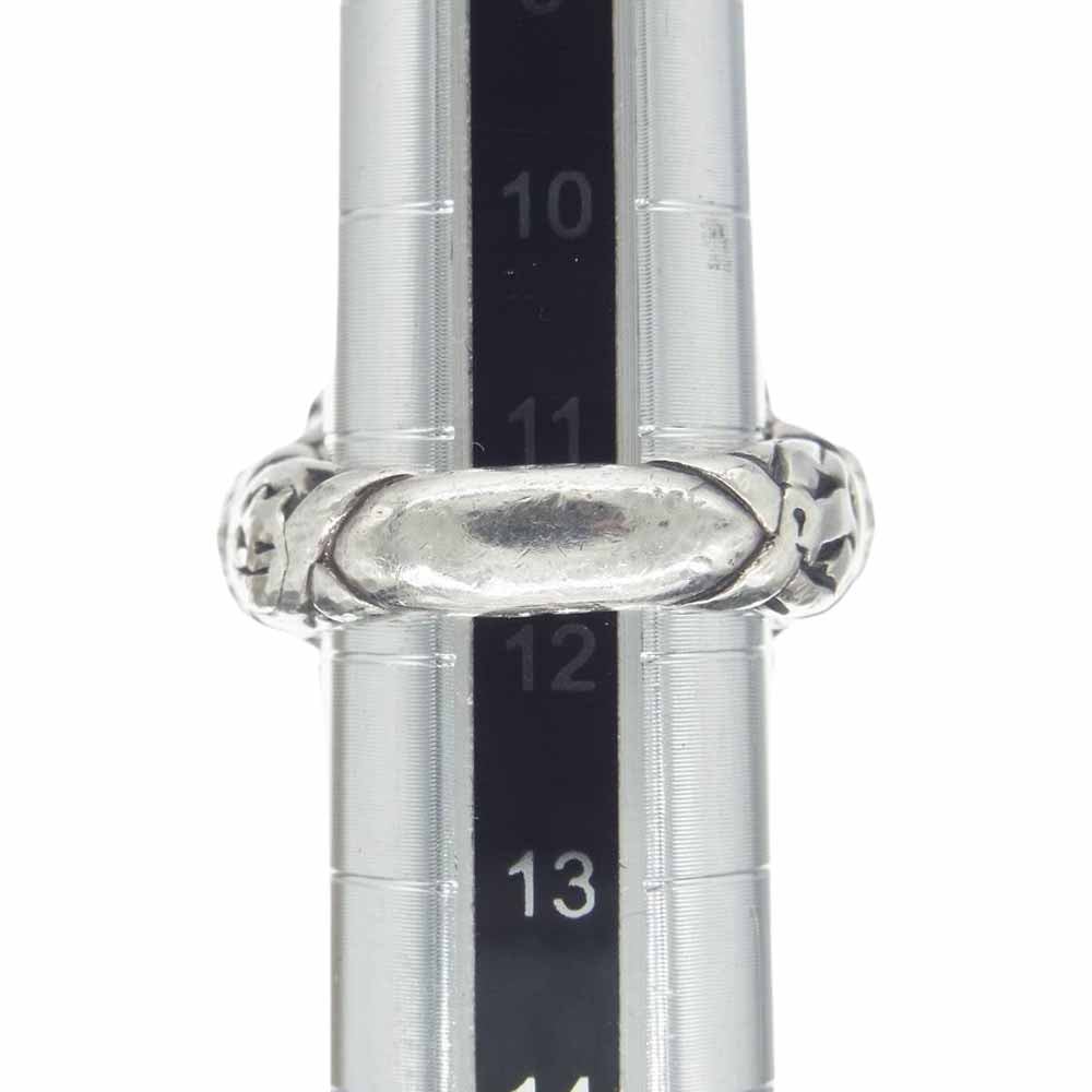 TRYGOD トライゴッド スカル オニキス リング シルバー系 11.5号【中古】