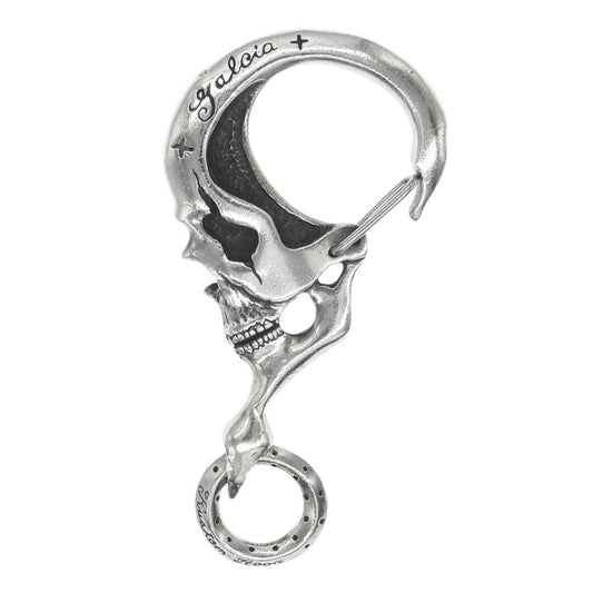 GALCIA ガルシア SKULL KEYHOLDER スカル キーホルダー シルバー系【中古】