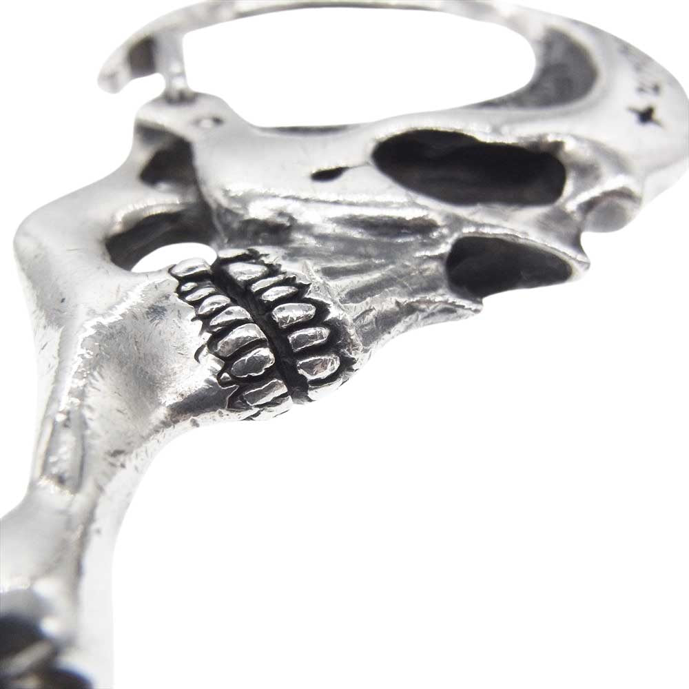 galcia スカルデザイン キーホルダー GALCIA ガルシア SKULL KEYHOLDER スカル キーホルダー シルバー系