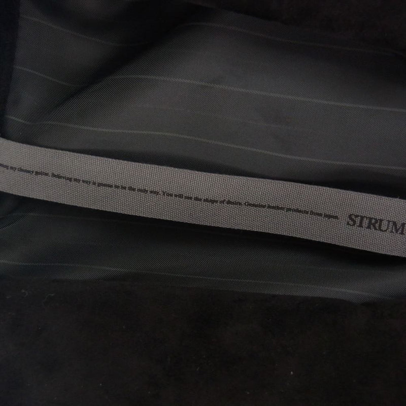 STRUM ストラム STL061-07 ジャパンカーフ スエード RENTON ダブル ライダース ベスト ブラック系 L【中古】