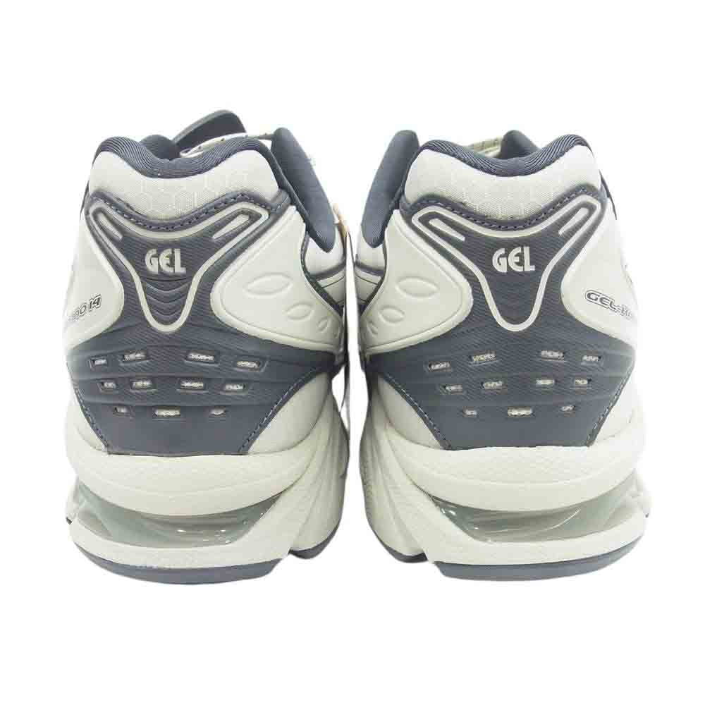 asics アシックス 1203A412-020 GEL-KAYANO14 ゲル カヤノ 14  WHITE SAGE GRAPHITE GREY スニーカー グレーホワイト 28.5cm【新古品】【未使用】【中古】