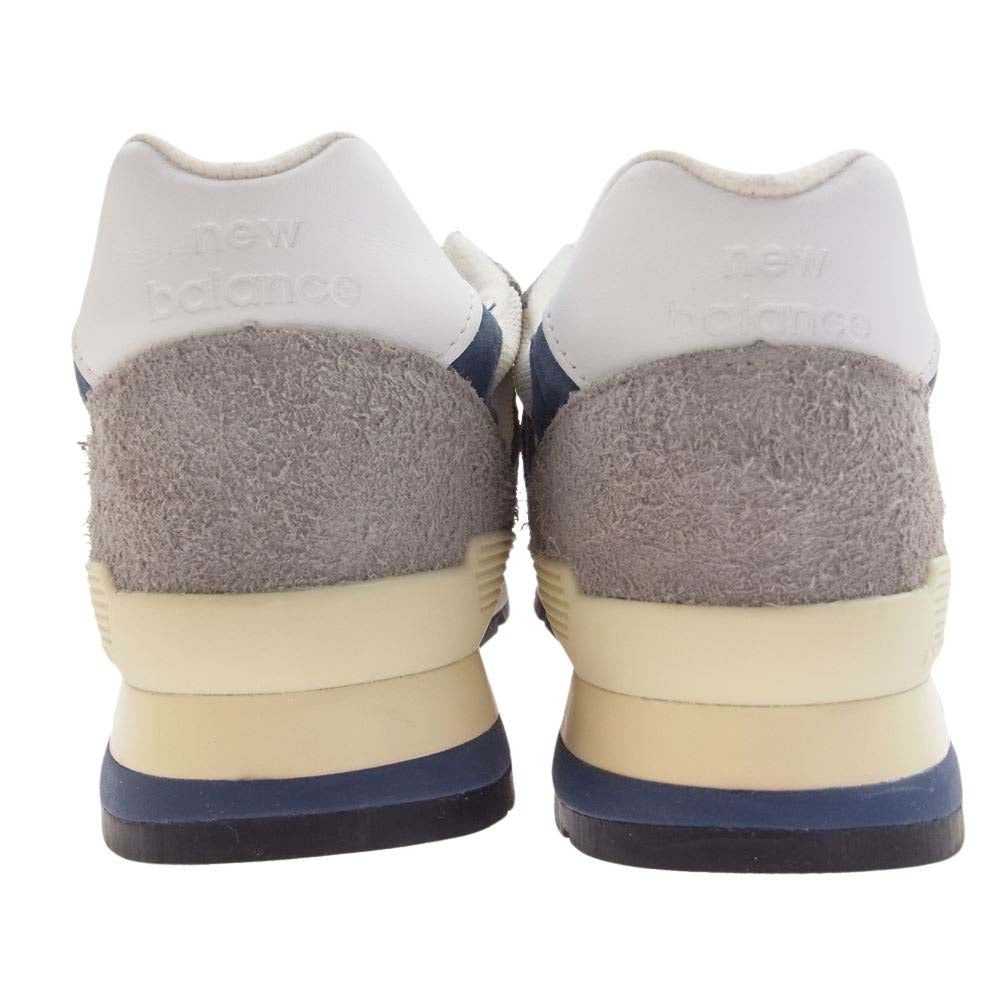 NEW BALANCE ニューバランス U996TE USA製 996 スエード メッシュ スニーカー グレー系 27cm【中古】