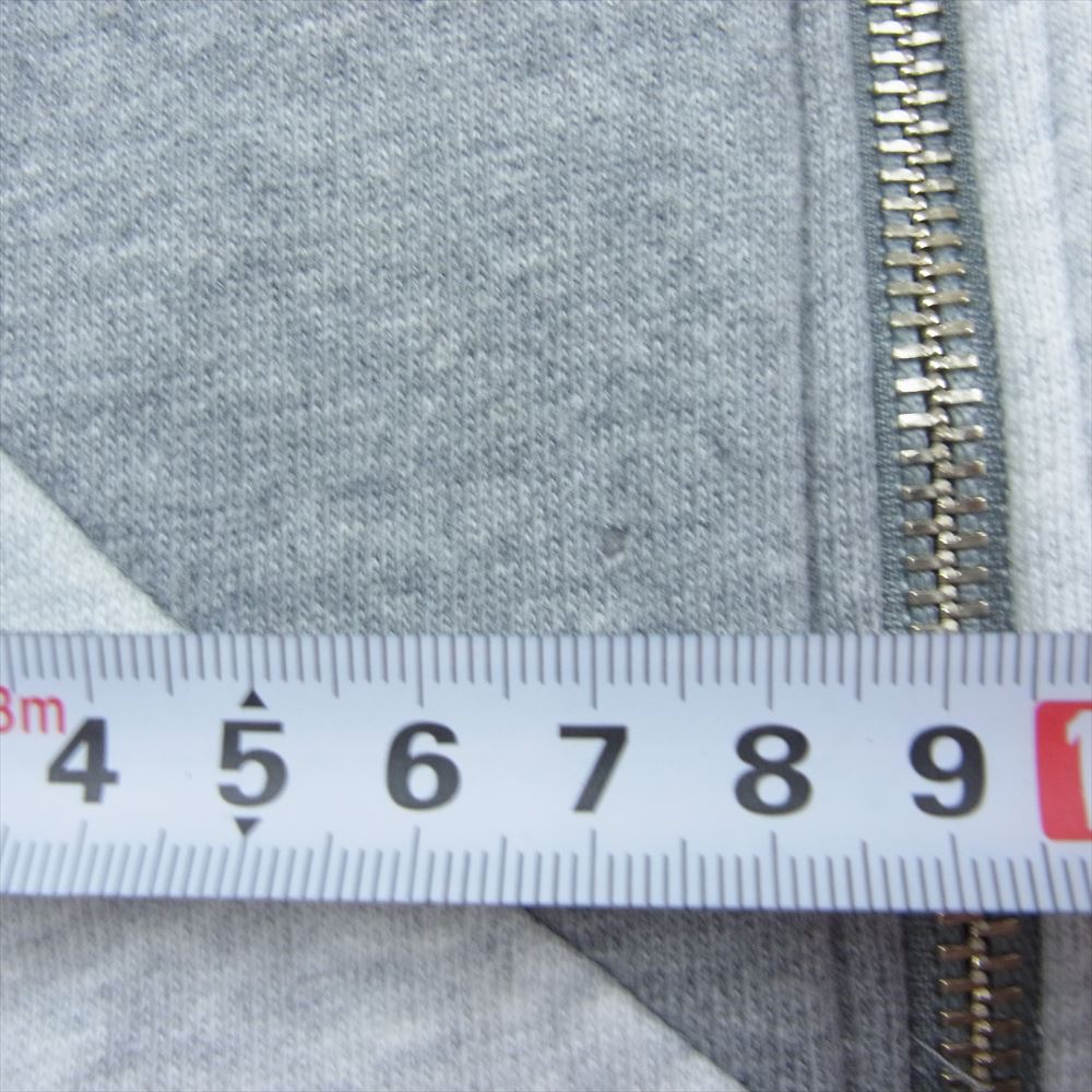 ANREALAGE アンリアレイジ × Champion チャンピオン Vol.2 ZIP SWEATSHIRT パッチワーク スウェット ブルゾン グレー系 L【中古】