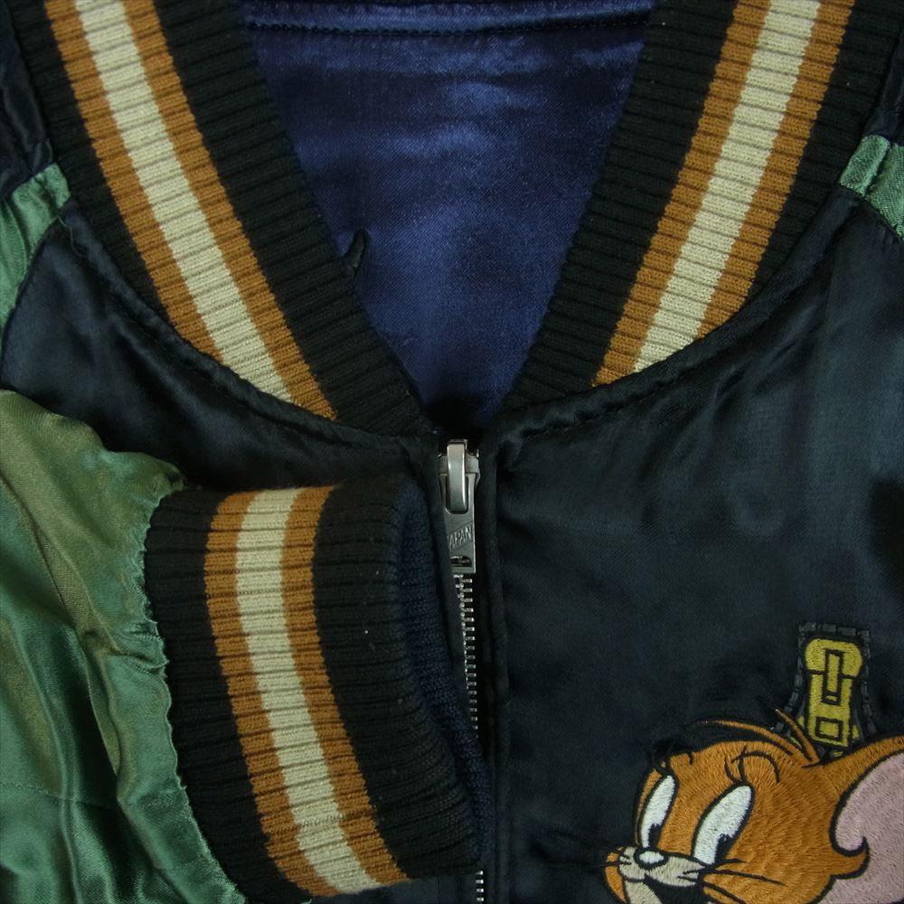 VANSON バンソン TJV-2340 TOM AND JERRY 刺繍 トムとジェリー