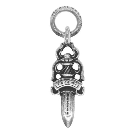 CHROME HEARTS クロムハーツ（原本無） #5 DAGGER ダガー チャーム ペンダントトップ シルバー系【中古】