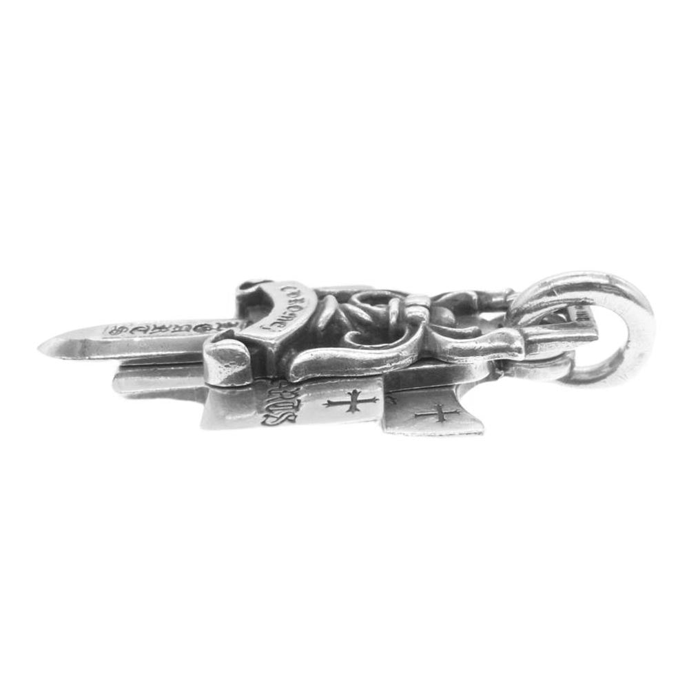 CHROME HEARTS クロムハーツ（原本無） 3TRINKETS 3トリンケッツ ネックレストップ ペンダント トップ シルバー系【中古】