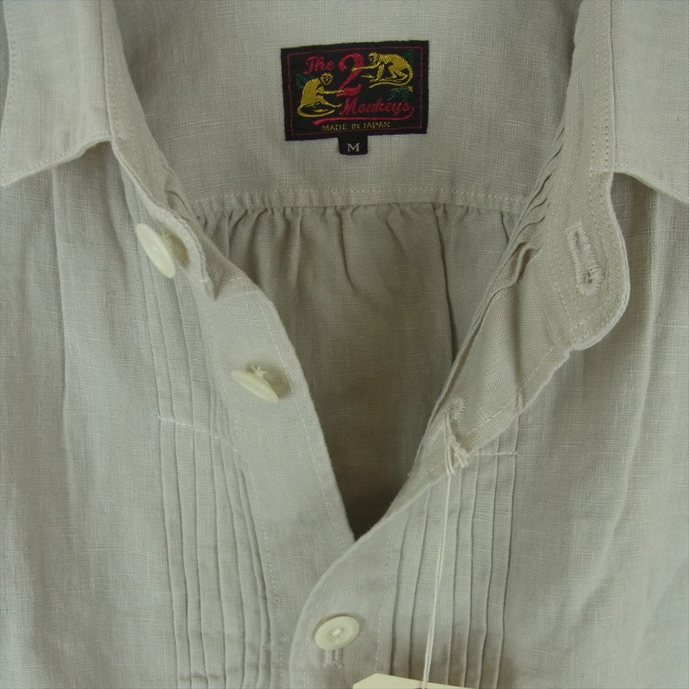 ザトゥーモンキーズ TM01444 JELADO ジェラード French Work Blouse フレンチ ワーク ブラウス ジャケット エクリュ M【新古品】【未使用】【中古】