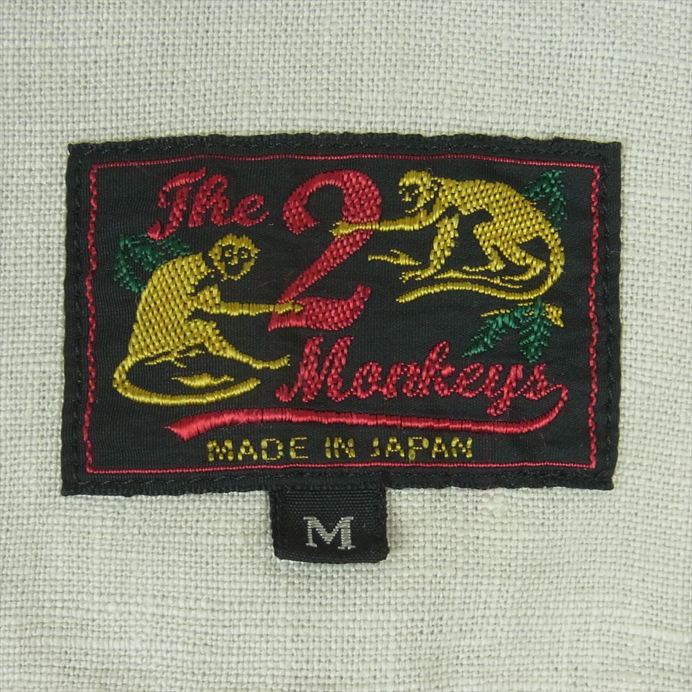 ザトゥーモンキーズ TM01444 JELADO ジェラード French Work Blouse フレンチ ワーク ブラウス ジャケット エクリュ M【新古品】【未使用】【中古】