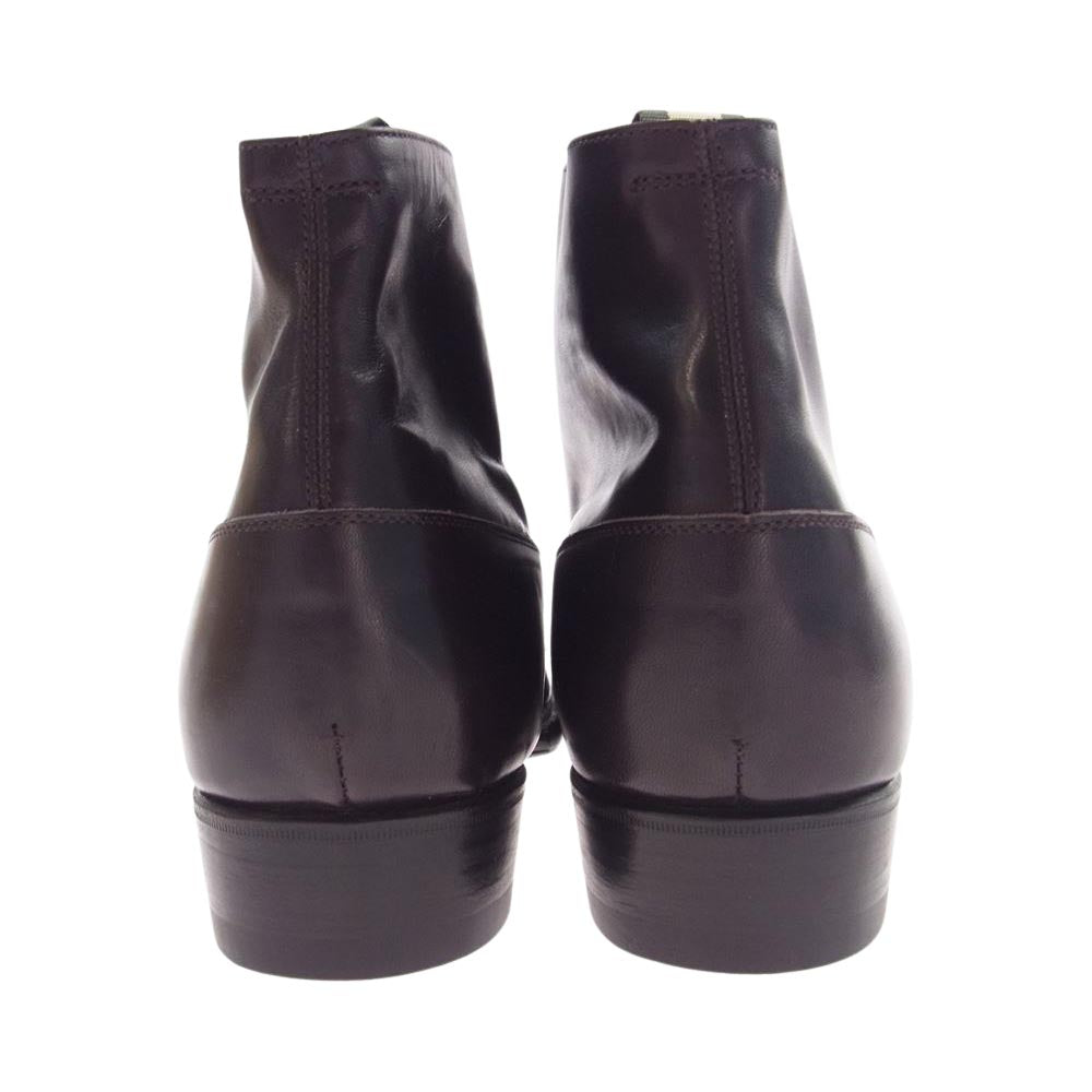 ザトゥーモンキーズ JELADO ジェラード VAUDEVILLE ヴォードビル 馬革 ホースレザー ワークブーツ 革靴 ダークブラウン系 US9【新古品】【未使用】【中古】