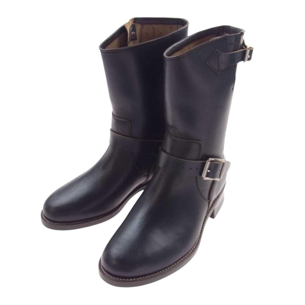 JELADO ジェラード JB94901  the BOOTED ENGINEER BOOT エンジニアブーツ BLACK 黒 茶芯  ブラック系 US7【新古品】【未使用】【中古】