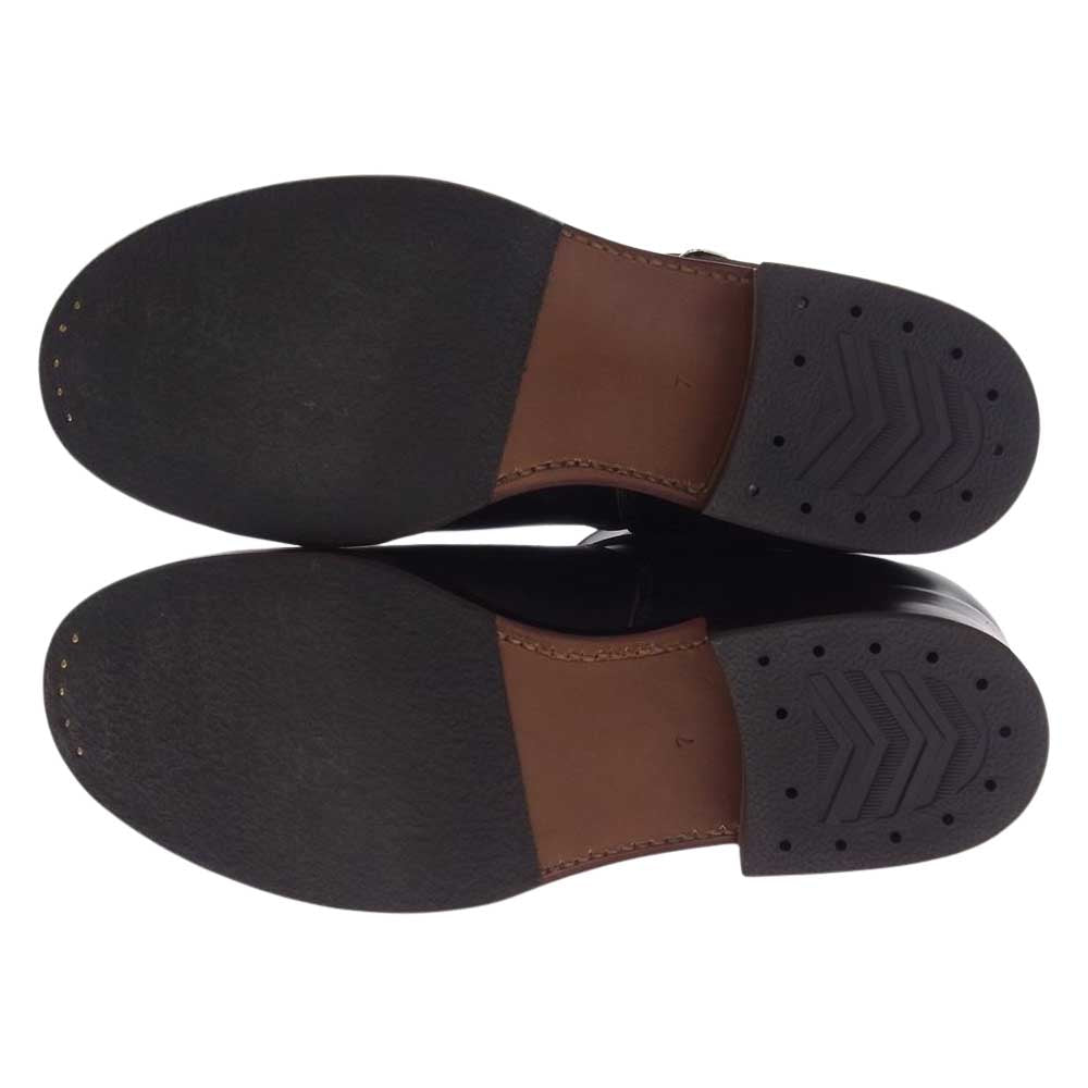 JELADO ジェラード JB94901  the BOOTED ENGINEER BOOT エンジニアブーツ BLACK 黒 茶芯  ブラック系 US7【新古品】【未使用】【中古】